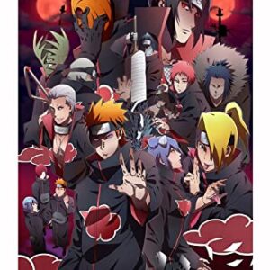 Ukeclvd Akatsuski Poster Uchiha Itachi Pain Japan Manga Personality Anime Decorative Painting Wall Art Canvas Posters Gifts 12x18 inch No Frame
