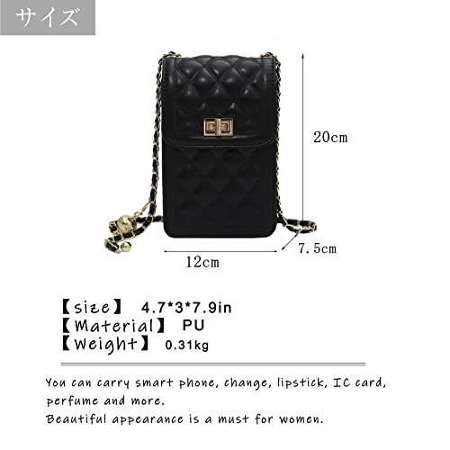 FSD.WG Women Small Crossbody Cell Phone Purse Leather Phone Purse Mini Messenger Shoulder Handbag Wallet