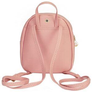 American Shield Cute Casual Daypack Backpacks Fashion Small Girl Women Man Mini Lightweight Purse Classical Basic Travel Water Resistant Bag for Work Event (Pink4)