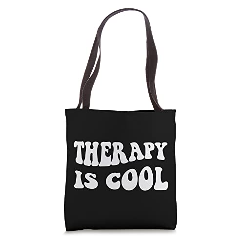 BPD Bipolar Mental Health Awareness Day Therapy is Cool Tote Bag