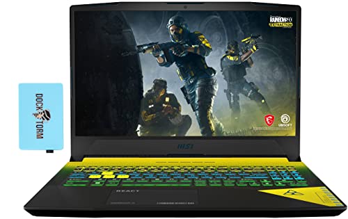 12th Gen MSI Rainbow 6 Special Edition Crosshair15 Gaming Laptop 15.6" 165Hz 2K QHD (Intel i7-12700H 14-Core, 16GB DDR4, 1TB SSD, RTX 3070 8GB, RGB Backlit, WiFi 6, BT 5.2, Win11H) w/Hub