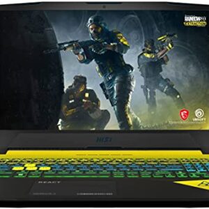 12th Gen MSI Rainbow 6 Special Edition Crosshair15 Gaming Laptop 15.6" 165Hz 2K QHD (Intel i7-12700H 14-Core, 16GB DDR4, 1TB SSD, RTX 3070 8GB, RGB Backlit, WiFi 6, BT 5.2, Win11H) w/Hub