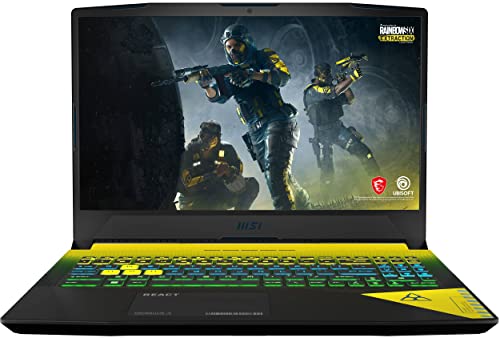 12th Gen MSI Rainbow 6 Special Edition Crosshair15 Gaming Laptop 15.6" 165Hz 2K QHD (Intel i7-12700H 14-Core, 16GB DDR4, 1TB SSD, RTX 3070 8GB, RGB Backlit, WiFi 6, BT 5.2, Win11H) w/Hub