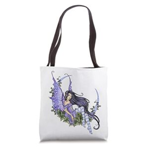amy brown ivy moon fairy tote bag