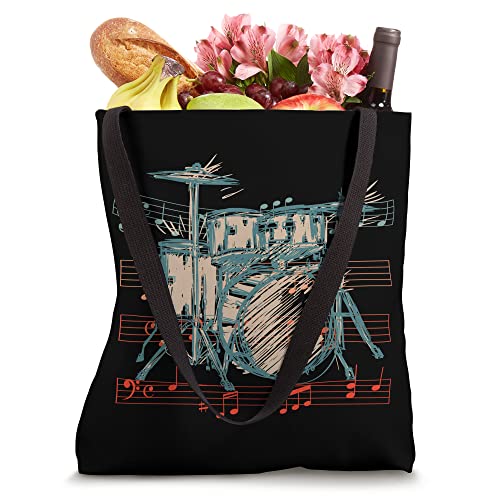 Drummer drums accessories drummer music drummer Tote Bag