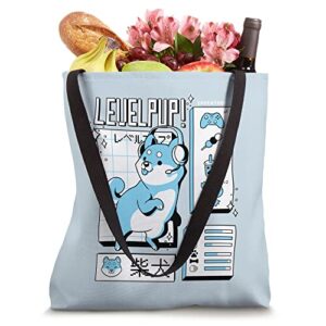Ripple Junction Level Up Shiba Inu Tote Bag
