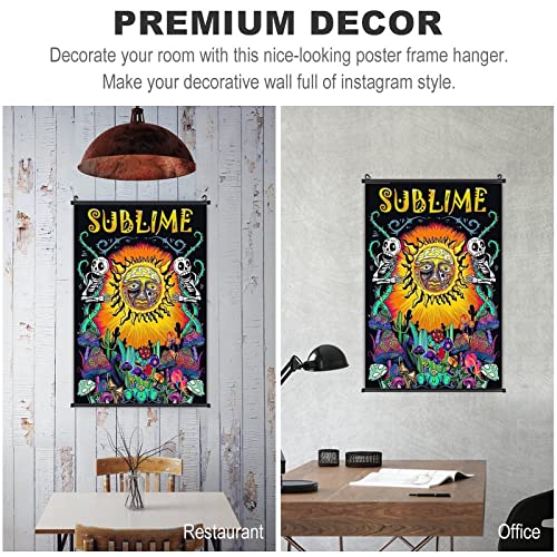 SAUSN Sublime Trippy Hippie Sun Wall Hanging Scroll Poster 16'' X 24'' Decor Artwork Painting Wall Art Print For Living Room Bedroom Home Fans Gift, 16''x24''