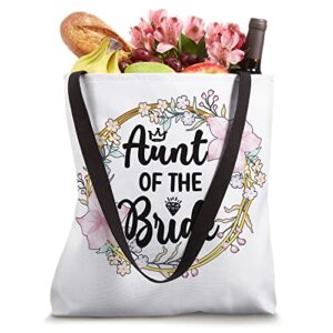 Aunt Of The Bride Bridal Shower Bride's Aunt Tote Bag