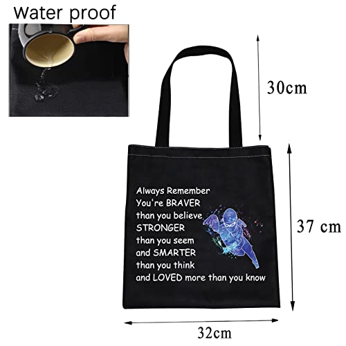 CMNIM Swimming Gifts for Women Swimmer Gifts Swimming Lover Tote Bag Swim Gifts Inspirational Swim Team Gifts (Swimming Lover Tote Bag)