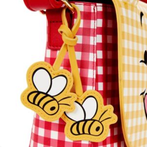 Loungefly Disney Winnie The Pooh Gingham Crossbody Bag Winnie The Pooh One Size