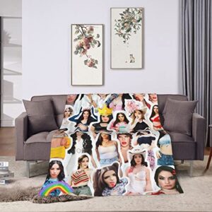 Blanket Kimberly Loaiza Soft and Comfortable Warm Fleece Blanket for Sofa,Office Bed car Camp Couch Cozy Plush Throw Blankets Beach Blankets