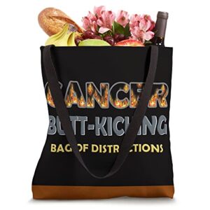 Cancer Fighting Butt-Kicking Bag of Distractions Tote Bag