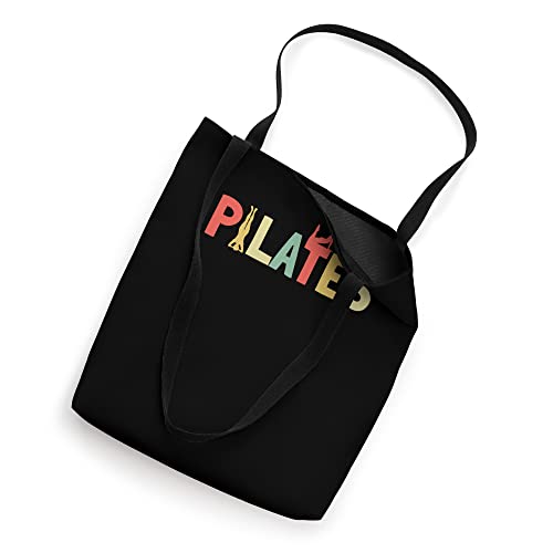 Retro Pilates Training Workout - Sport Vintage Pilates Tote Bag