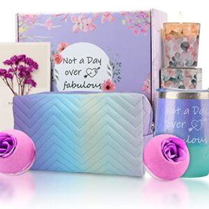 Birthday Gifts for Women Friendship, Sirabe Christmas Gifts for Women Best Friend Girl Mom Wife Grandma, Unique Relaxing Spa Gifts Baskets Boxes, Self Care Shower Set Gift Idea Who Have Everything