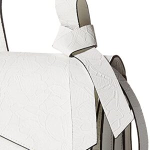 Karl Lagerfeld Paris womens Chantelle Cross Body, Winter White Iris, One Size US