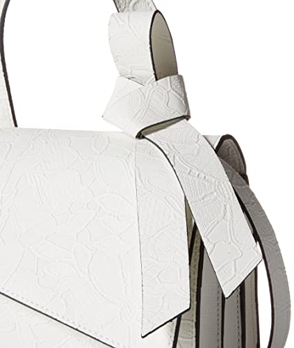 Karl Lagerfeld Paris womens Chantelle Cross Body, Winter White Iris, One Size US