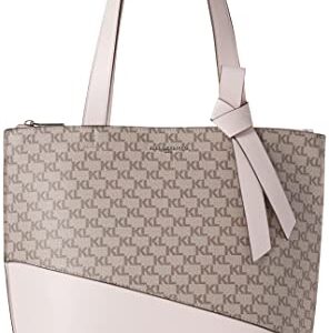 Karl Lagerfeld Paris womens Chantelle TOTE, Petal Chantelle, One Size US