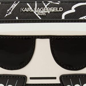 Karl Lagerfeld Paris Crossbody, Black/Orange Maybelle SLG
