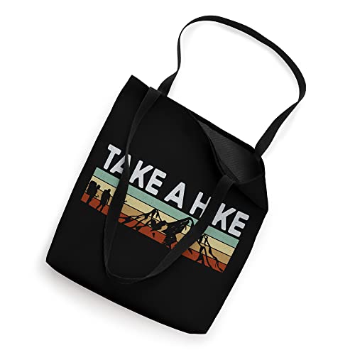 Hiker Hiking Retro Vintage Take A Hike Tote Bag