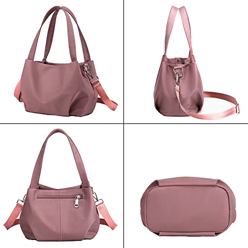 Yohora Handbag for Women Shoulder Bag Waterproof Nylon Crossbody Bag Casual Tote Bag for Travel