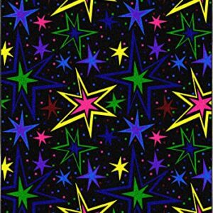 Joy Carpets Fluorescent Kapow 4' x 6' Area Rug