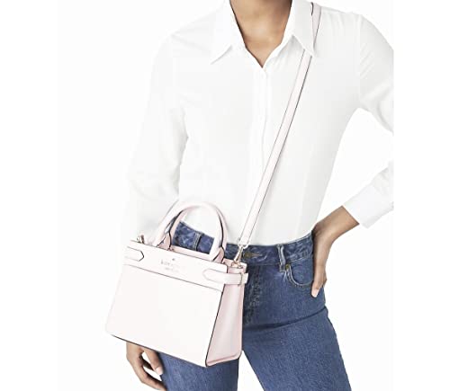 Kate Spade New York STACI SMALL SATCHEL SHOULDER TOTE BAG CHALK PINK