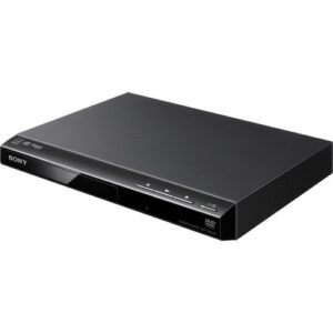 Sony Ultra Slim Upscaling DVPSR510H DVD Player; with Free Xtreme 6’ High Speed HDMI Cable