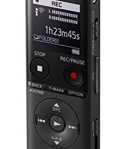 Sony ICD-UX570 Digital Voice Recorder, ICDUX570BLK