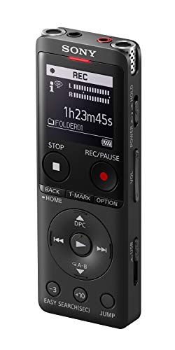 Sony ICD-UX570 Digital Voice Recorder, ICDUX570BLK