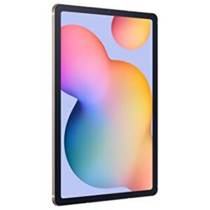 SAMSUNG Galaxy Tab S6 Lite 10.4” 128GB Android Tablet w/ Long Lasting Battery, S Pen Included, Slim Metal Design, AKG Dual Speakers, US Version, Chiffon Rose