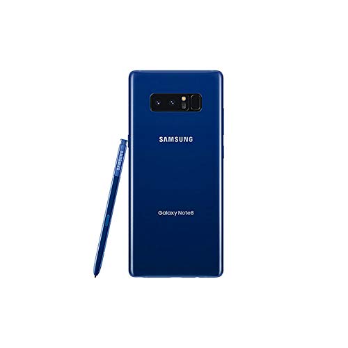 Samsung Galaxy Note 8, 64GB, Deepsea Blue - For GSM (Renewed)