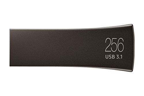 Samsung BAR Plus 256GB - 400MB/s USB 3.1 Flash Drive Titan Gray (MUF-256BE4/AM)