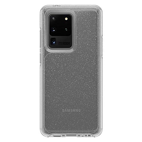 OTTERBOX SYMMETRY CLEAR SERIES Case for Galaxy S20 Ultra/Galaxy S20 Ultra 5G (ONLY - Not compatible with any other Galaxy S20 models) - STARDUST (SILVER FLAKE/CLEAR)