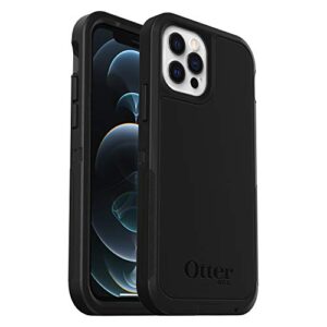 otterbox defender xt series case for iphone 12/pro – single unit ships in polybag, ideal for business customers – black
