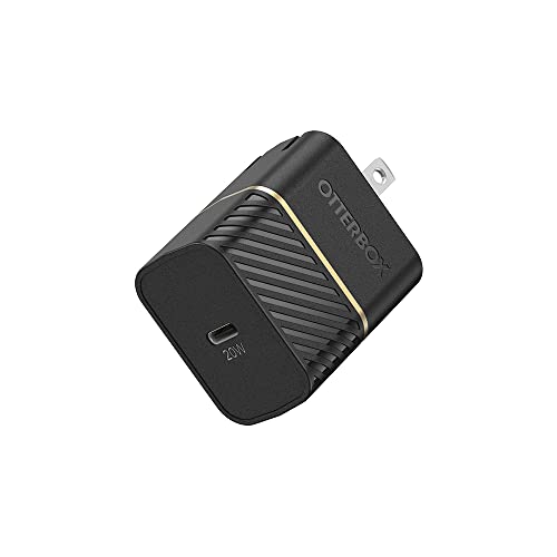 OtterBox Fast Charge USB-C Wall Charger, 20 Watt - BLACK