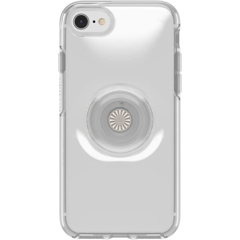 OtterBox Otter + POP Symmetry Series Clear Case for iPhone SE (3rd and 2nd gen) and iPhone 8/7 , Polycarbonate - Clear