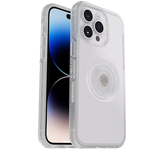 OtterBox OTTER + POP SYMMETRY CLEAR SERIES for iPhone 14 Pro (ONLY) - STARDUST POP (Clear/Glitter)