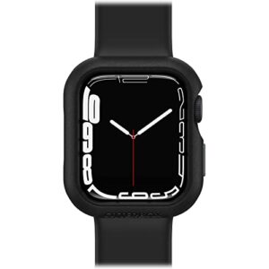 otterbox all day case for apple watch series 8 & 7 (45mm) – pavement (black)