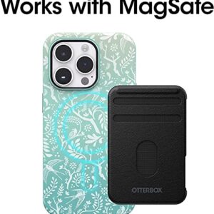 OtterBox Symmetry Series+ Antimicrobial Case with Magsafe for iPhone 14 Pro (Only) - Non-Retail Packaging - Feathers and Ferns (Green)