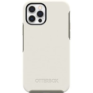 OtterBox Symmetry Series+ Case with MagSafe for iPhone 12 & iPhone 12 Pro (Only) - Non-Retail Packaging - Spring Snow Beige