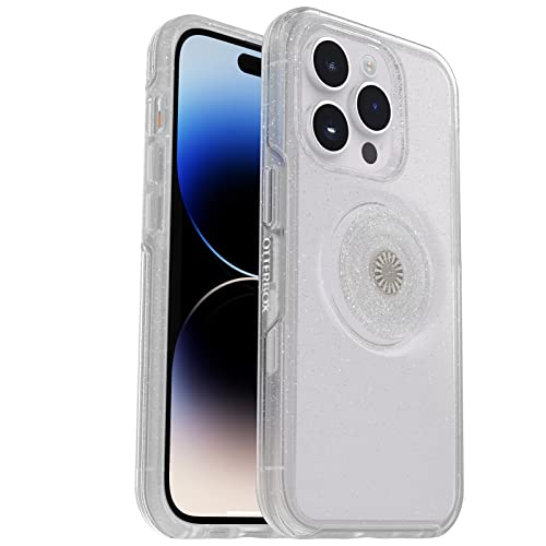 OtterBox OTTER + POP SYMMETRY CLEAR SERIES for iPhone 14 Pro Max (ONLY) - STARDUST POP (Clear/Glitter)