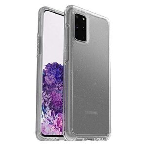 otterbox symmetry clear series case for galaxy s20+/galaxy s20+ 5g (only – not compatible with any other galaxy s20 models) – stardust (silver flake/clear)