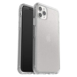 otterbox symmetry clear series case for iphone 11 pro max – stardust (silver flake/clear)