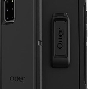 OtterBox Defender Case for Galaxy S20+, Shockproof, Drop Proof, Ultra-Rugged, Protective Case, 4X Tested to Military Standard, Black, No Retail Packaging