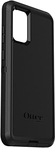 OtterBox Defender Case for Galaxy S20+, Shockproof, Drop Proof, Ultra-Rugged, Protective Case, 4X Tested to Military Standard, Black, No Retail Packaging