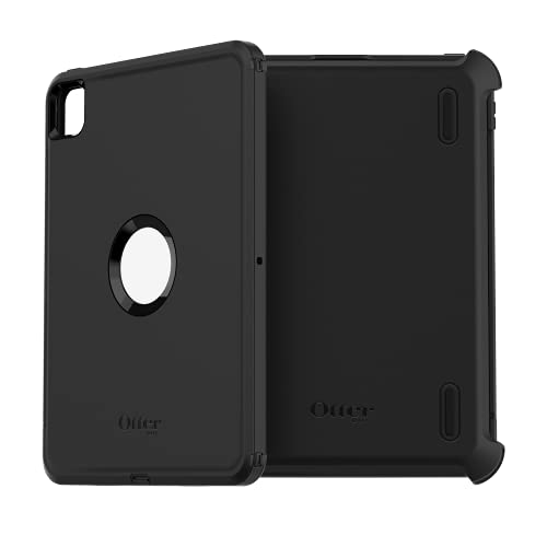 OtterBox Defender Case for iPad Pro 11" (1st gen/2nd gen/3rd gen/4th gen), Ultra-Rugged Protective Case with Built in Screen Protector, 2X Tested to Military Standard, Black, No Retail Packaging