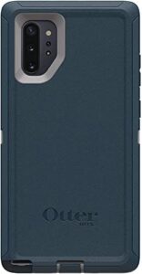 otterbox defender series screenless edition case for samsung galaxy note10+ (only) – case only – non-retail packaging – gone fishin (wet weather/majolica blue)