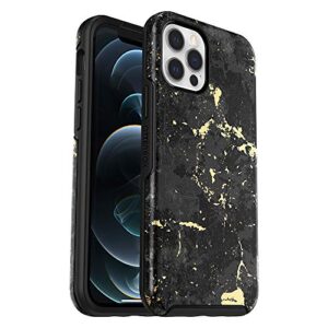 otterbox symmetry series case for iphone 12 & iphone 12 pro – enigma (black/enigma graphic)