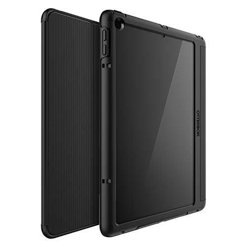 OTTERBOX Symmetry Folio Series Case for iPad (5th and 6th Generation) - Retail Packaging - Starry Night - (Clear/Black/Dark Grey Microsuede)