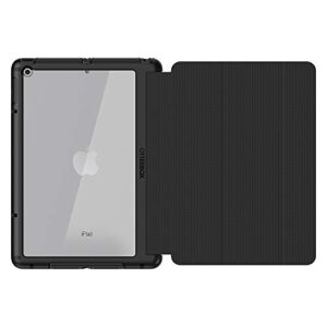 OTTERBOX Symmetry Folio Series Case for iPad (5th and 6th Generation) - Retail Packaging - Starry Night - (Clear/Black/Dark Grey Microsuede)